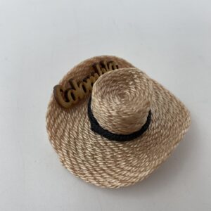 PLACA IMÁN SOMBRERO YUTE 313