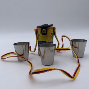 PORTA COPAS CUERO 274